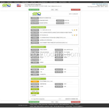 Bumper USA Importer data